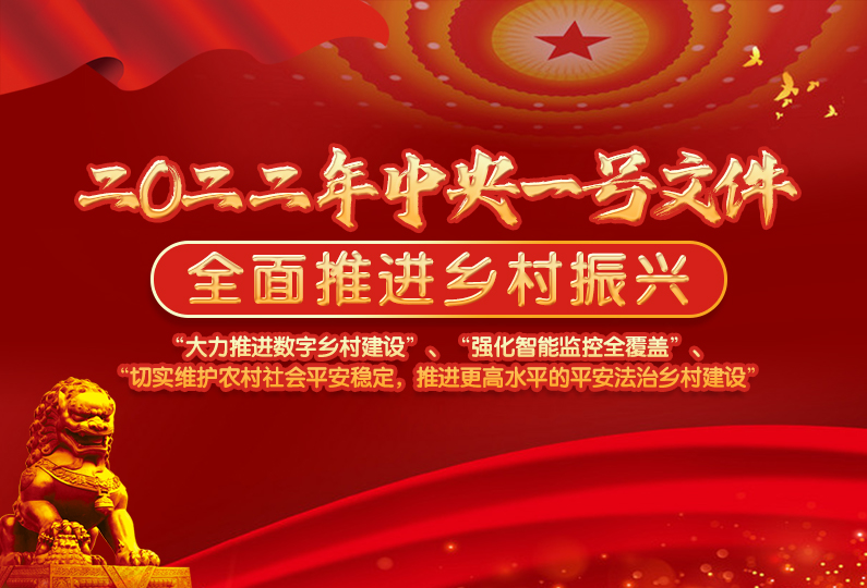 2022年中央一號(hào)文件發(fā)布，智慧安防產(chǎn)業(yè)有哪些“大錢景”？